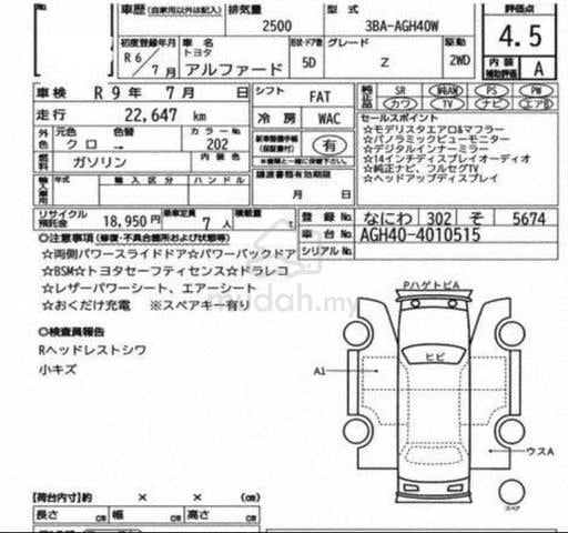 2024 Toyota ALPHARD Z Original Aero-Kit HUD 4cam - 3