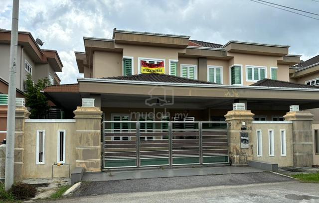 Double Storey House Pagoh 1