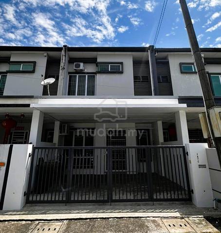 Double Storey Terrace House at Jalan Field Force in Kuching for Sale 1
