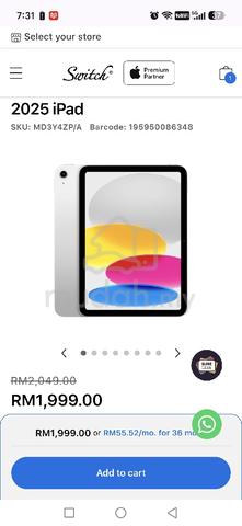 Brand New Ipad 11th Gen (A16) - photo 6 of 6
