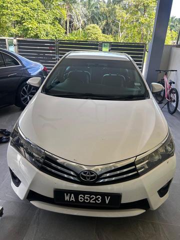 2014 Toyota COROLLA 1.8 ALTIS G MY14 E170 (A) - 2