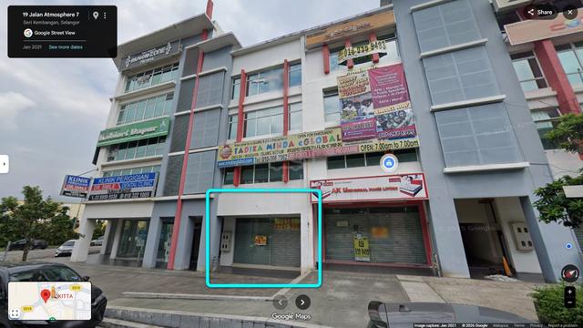 26x70 shop unit D-2 Ground Floor The Atmosphere Seri Kembangan MRT 1