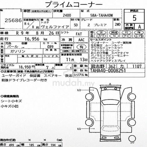 BLACK LEATHER🎉5A🎉2024 Toyota VELLFIRE 2.4 ZP - 3