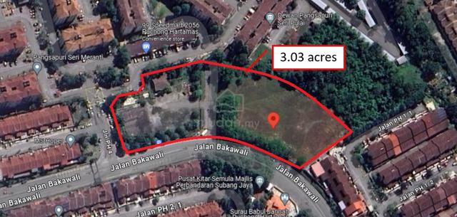 CORNER FREEHOLD 3 Acres Commercial Land Bandar Puteri Puchong Hartamas 1