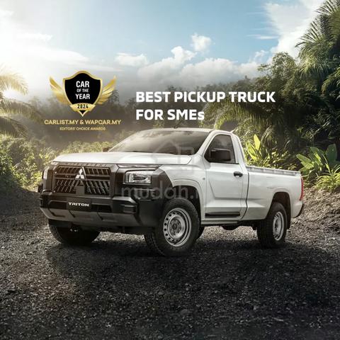Mitsubishi Triton Single-Cab 4X4 Baru UNTUNG GILA - 2