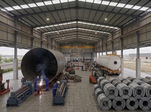 mc1118 🏭 Detached Warehouse Factory @ Kawasan Perindustrian Batu 22, 1