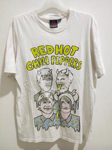 red hot chili peppers band t shirt size 