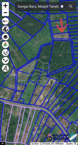 Tanah kebun 0.7813 area Kuala Linggi 1