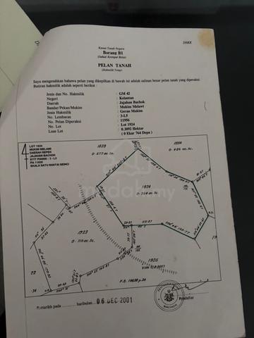 untuk di jual di kg pantai baru 1