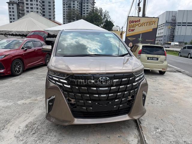 2025 Toyota ALPHARD 2.5 Z (A) GOLD COLOUR 3000KM - 3