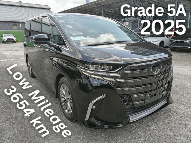 Low Mileage Alphard 2025, Grade 5A, Moonrof, HUD - 1