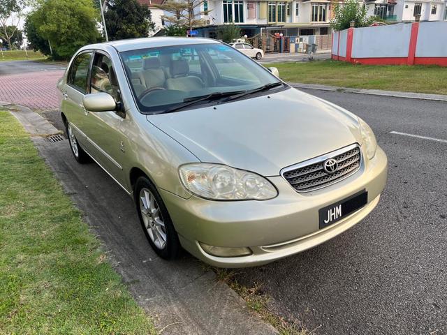 Altis 2004 2004 Toyota COROLLA ALTIS 1.8 G FACELIFT (A) - Cars for sale in Johor ...