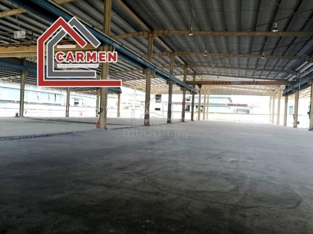 【2 STOREY DETACHED FACTORY 2 acres 】1200AMPS Bukit Minyak Near Highway 1