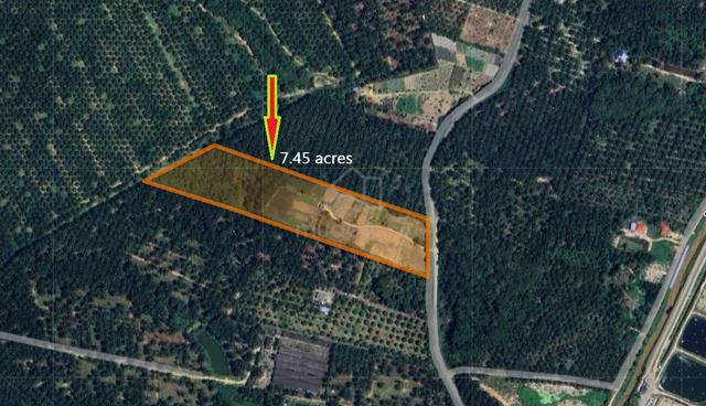7.45 acres Agriculture freehold Land, Jimah-Sendayan, Port Dickson, N9 1