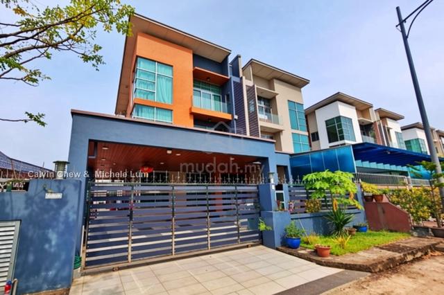 -28% 3Sty Corner Semi D Taman Bukit Hijau Inanam Kota Kinabalu 2907sf 1