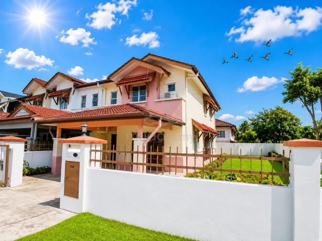 CORNER LOT DENAI ALAM tanah luas basic unit below market freehold 1