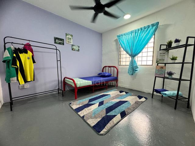 Bilik Single Privacy-FREE Wifi&Park,LRT Sentul,,Titiwangsa,HKL,Gombak, 1