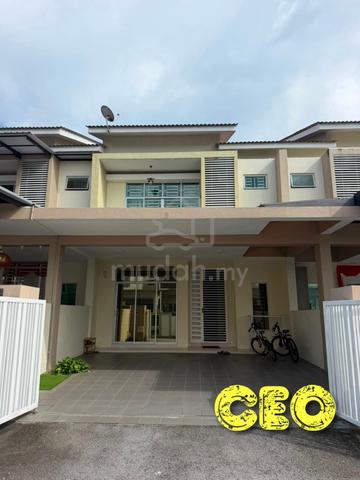 Gated Guarded 22 ft width 2 storey Terrace at Hillpark Residence Alma 1