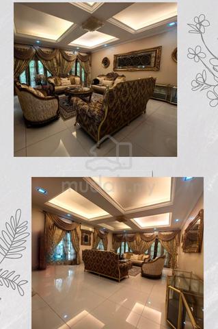 BUNGALOW SEMI DETACHED 3 TINGKAT di SEKSYEN 7 SHAH ALAM JALAN PLATINUM 5
