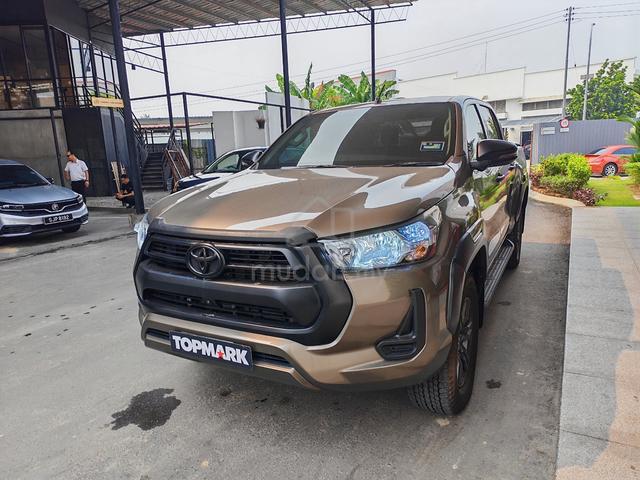 2023 Toyota HILUX 2.4 E MY22 AN120 (M)FULL LOAN - 2