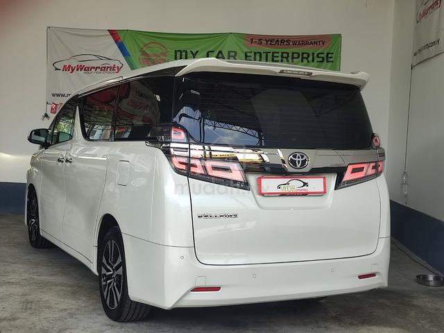 2018 Toyota Vellfire ZG 2.5 At Import Baru - 2