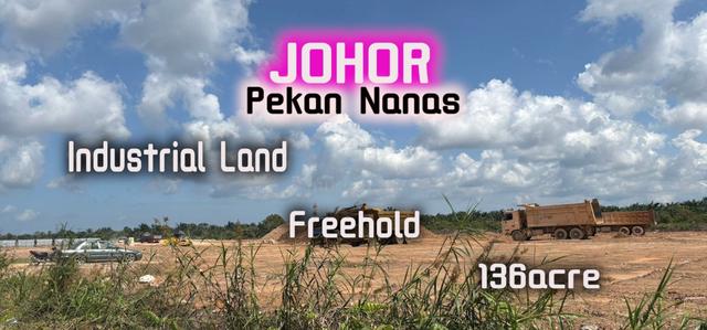 Johor Pekan Nanas 136.85acre Freehold Light & Medium Industrial Land 1
