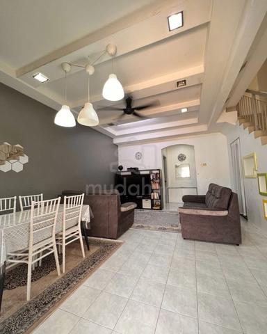 Setia indah 2-storey terrace house low down payment & renovated unit 1