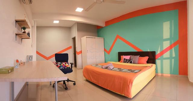 Master Bedroom @ Ridzuan Condo, Sunway, Taylor's, Monash, Sunway Uni 1