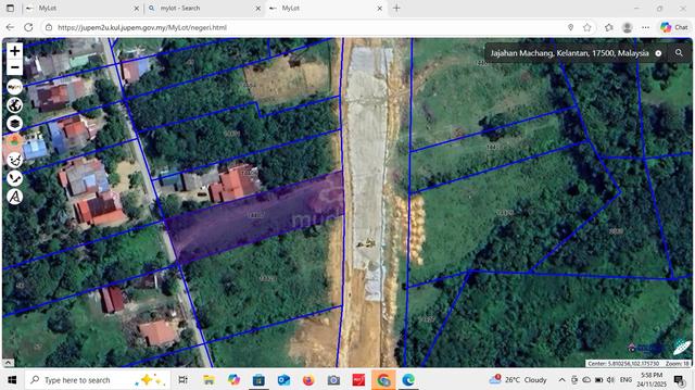 Tanah 1 Ekar Bebas Banjir (Lot 76) Machang Kelantan 1