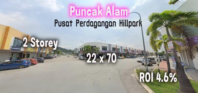 Puncak Alam Pusat Perdagangan Hillpark 2 Storey Shoplot High ROI 1