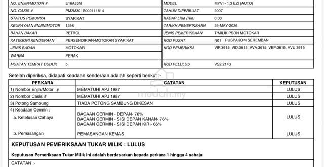Perodua MYVI 1.3 EZi (A) (NEW PAINT AIR-COND COOL) - 3