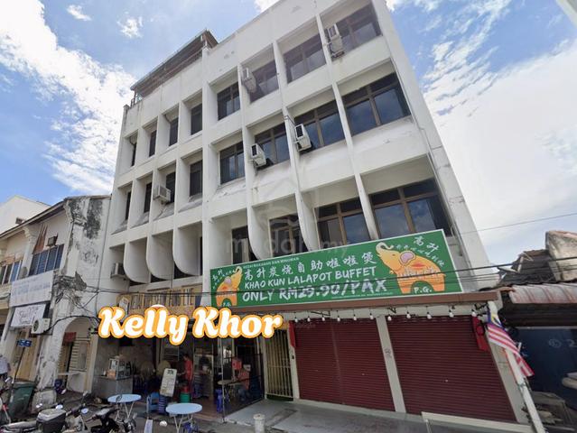Lorong Macalister 4-Storey Shoplot Building Georgetown Burma Kinta 1