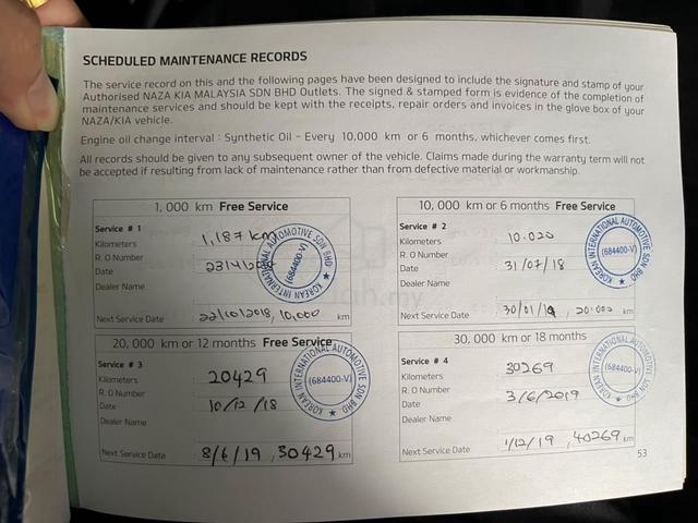 2018 Kia PICANTO 1.2 EX (A) WARRANTY FULL SERVICE - 4