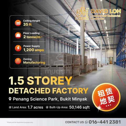 Pg Science Park – 1.5-Storey Detached Factory /Warehouse For Sale 1