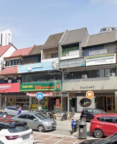 2nd FLOOR SHOP OFFICE @ TAMAN TUN DR ISMAIL, KL. UNFURNISHED, Near McD 1