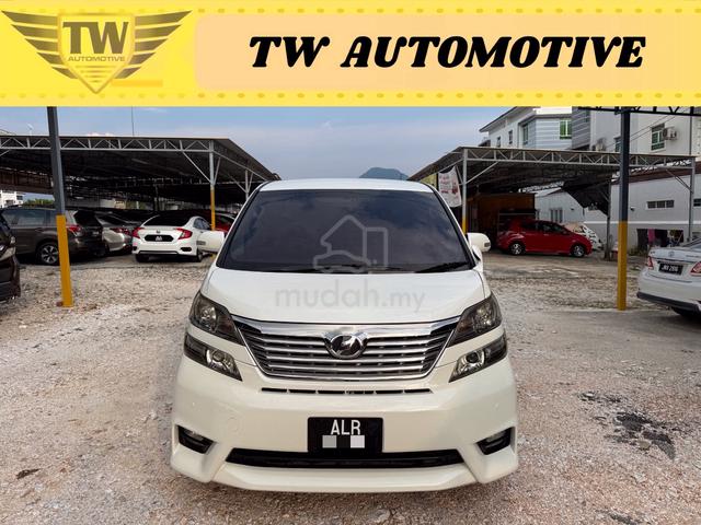 2011/16 Toyota VELLFIRE 2.4 Z-P(A)7 SEAT LOAN 5YRS - 2