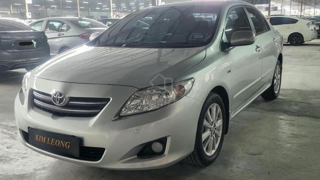 2008 Toyota COROLLA ALTIS 1.8 (A) 1 OWNER - 2
