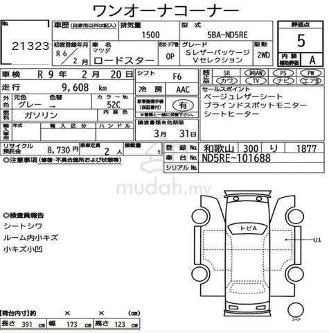 2024 Mazda Roadster Mx-5 Miata (M) ND3 NEW COLOR - 2