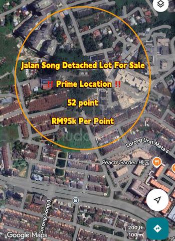 JALAN SONG DETACH LOT For SALE 1