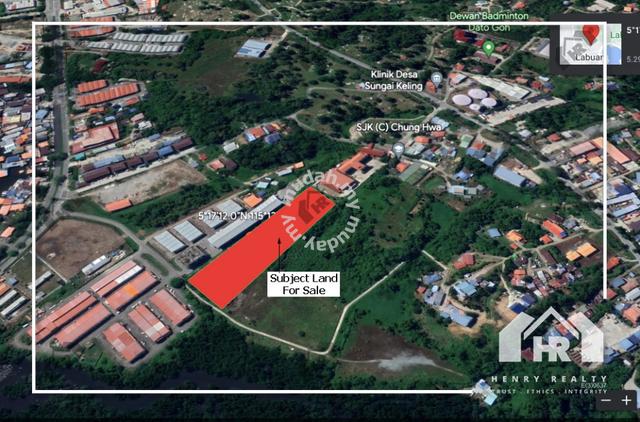 Labuan Industrial land Jalan Pantau-pantau 1