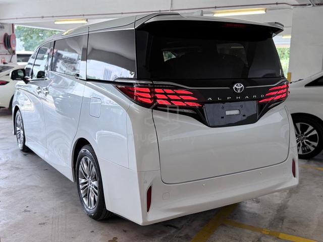 2025 Toyota ALPHARD 2.5 Z SSTEP SR GRADE 6A - 2