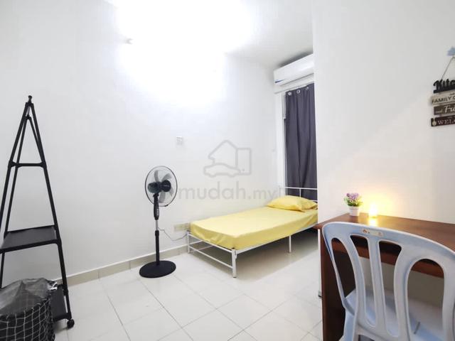 FREE 1 MONTH Walk BRT - Sunway Female Single Room Lagoon Perdana Geo 1