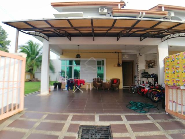 Corner Unit Big Land Size Double Storey Semi D Cluster Saujana Utama 3 1