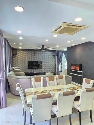 Bandar Indahpura Kulai, Semi-D Fully Renovated Extended,Good condition 1