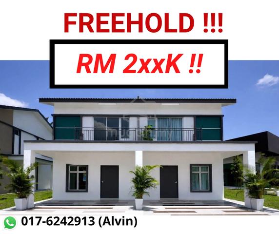 [FULL LOAN] New FREEHOLD Double Storey Teres Cheng Lotus Cornerlot 1