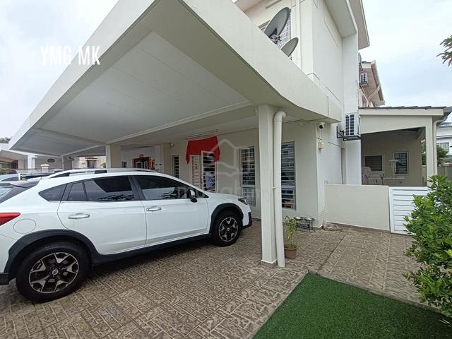 Fully extended 1815 Sqft Cluster Semi-D Double Storey House For Sale 1