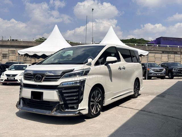 2018 2019 Toyota VELLFIRE 2.5 ZG Sunroof MPV - 2