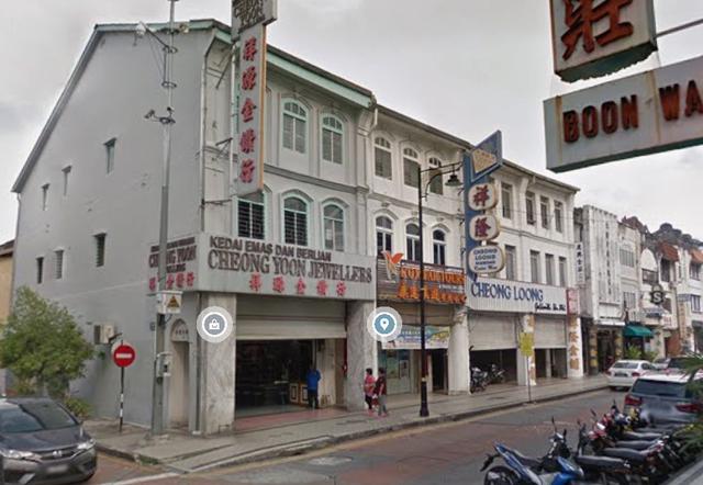 Georgetown Lebuh Campbell Street 2 Storey Shop House 4500sf 1