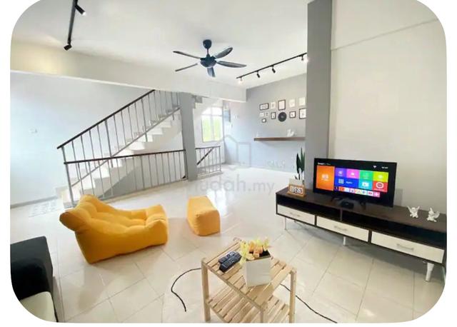 【Cheapest】Desa Titi Panjang|Fully Reno&Furnish|Townhouse Corner unit 1