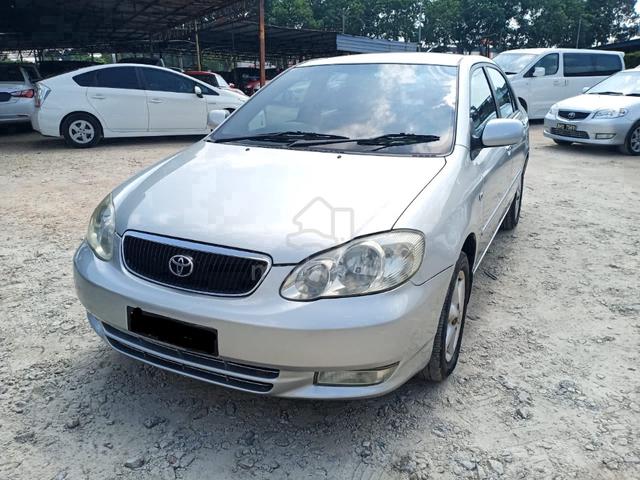 2003 CASH OTR Toyota COROLLA ALTIS 1.8 G (A) - 2